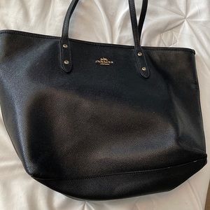 Black Coach Tote